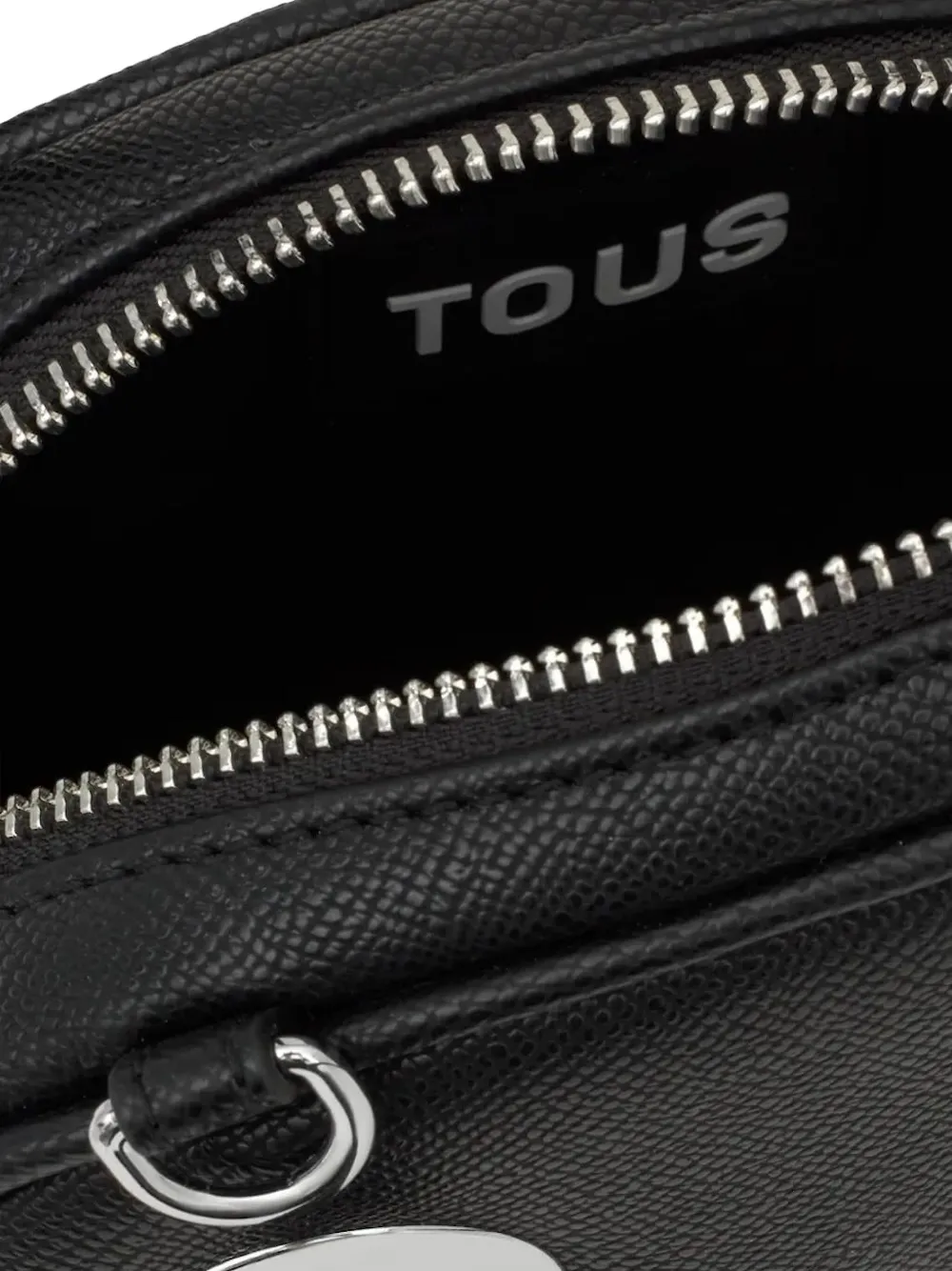Tous Small Bowling Dome-shaped Cross Body Bag In Black