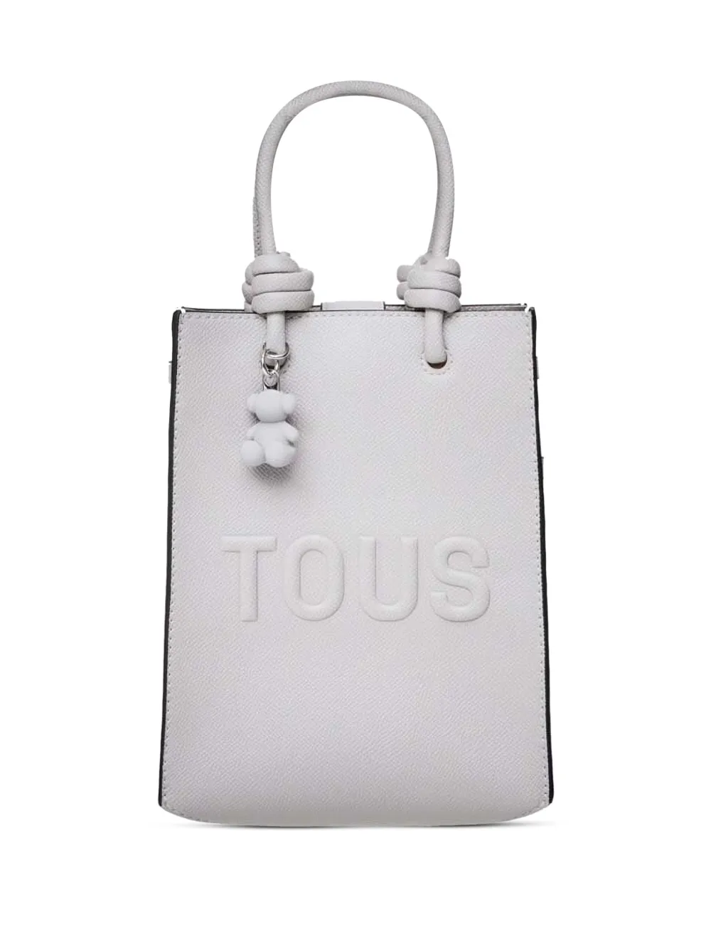 Tous Knotted-details Tote Bag In Gray