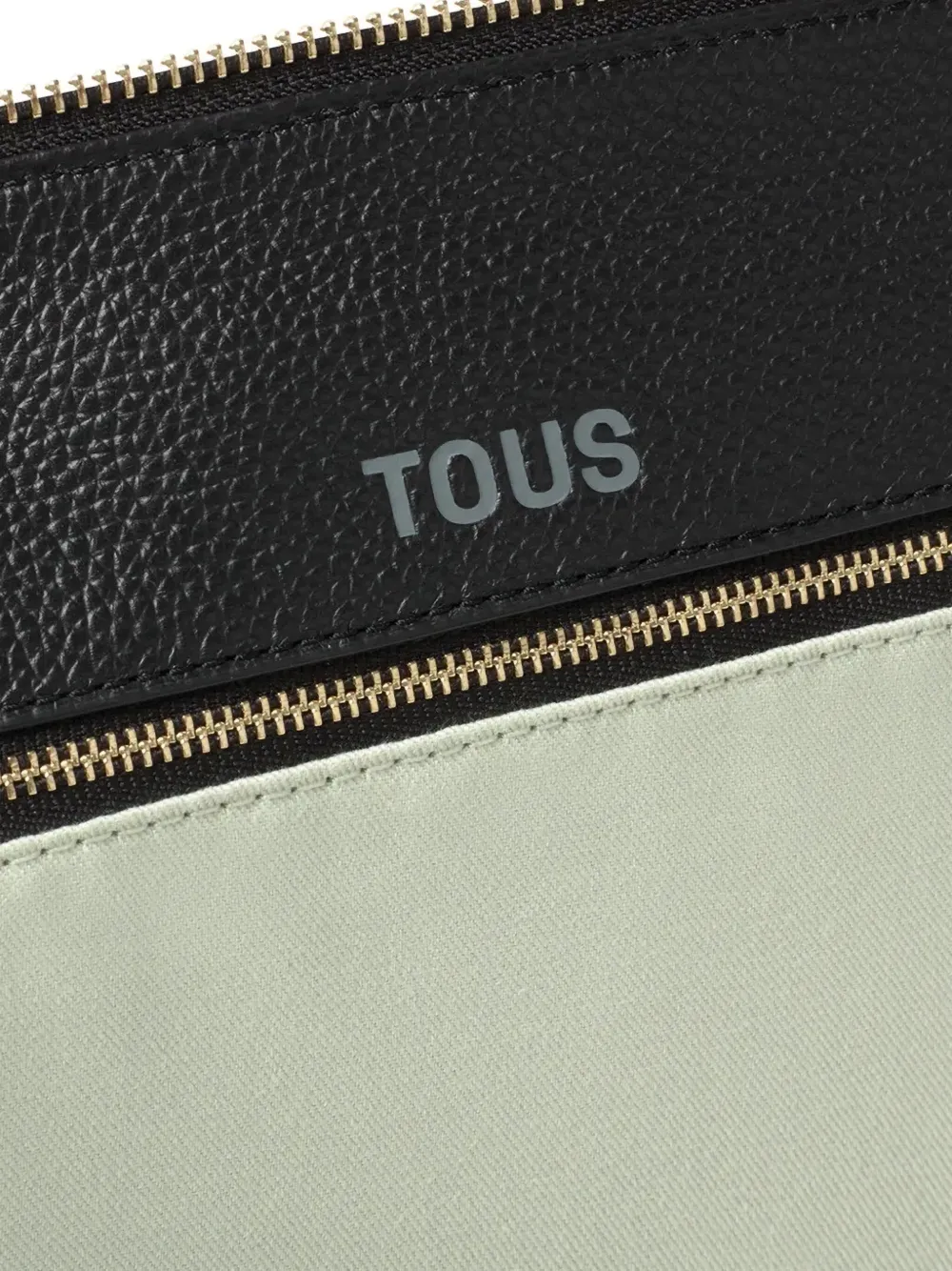 TOUS Bowling medium shopper met gespdetail Zwart