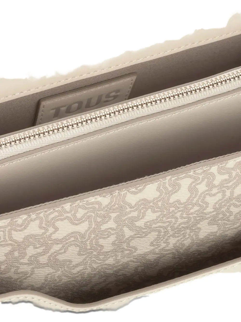 Tous Audree Floral-print Shoulder Bag In Neutral