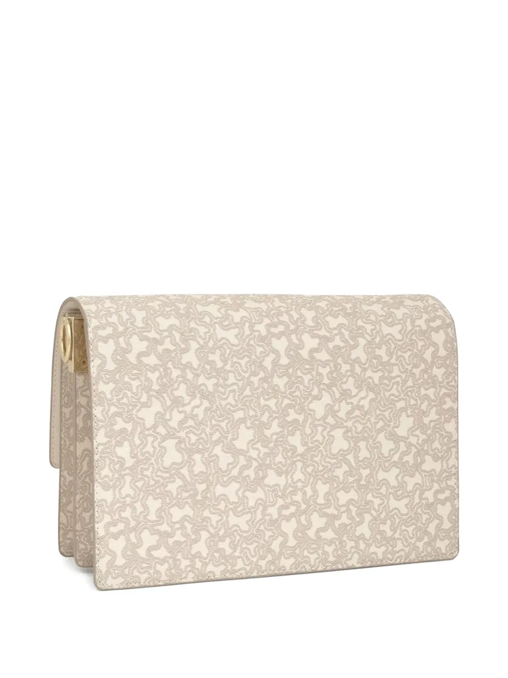 Tous Audree Floral-print Shoulder Bag In Neutral