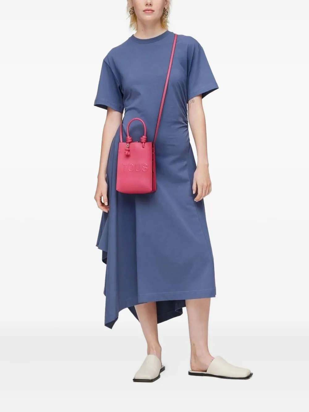 Tous Logo-embossed Tote Bag In Pink