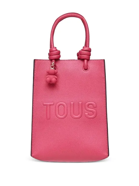 TOUS bolso shopper con logo en relieve