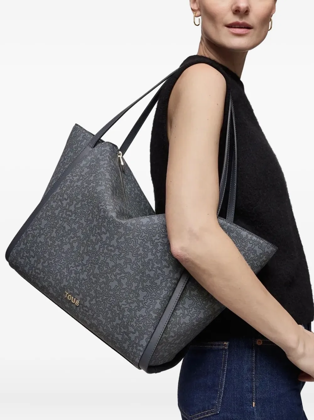 TOUS Grote Kaos shopper - Grijs