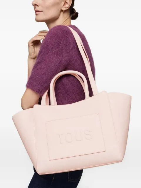 TOUS Brenda embossed-logo tote bag