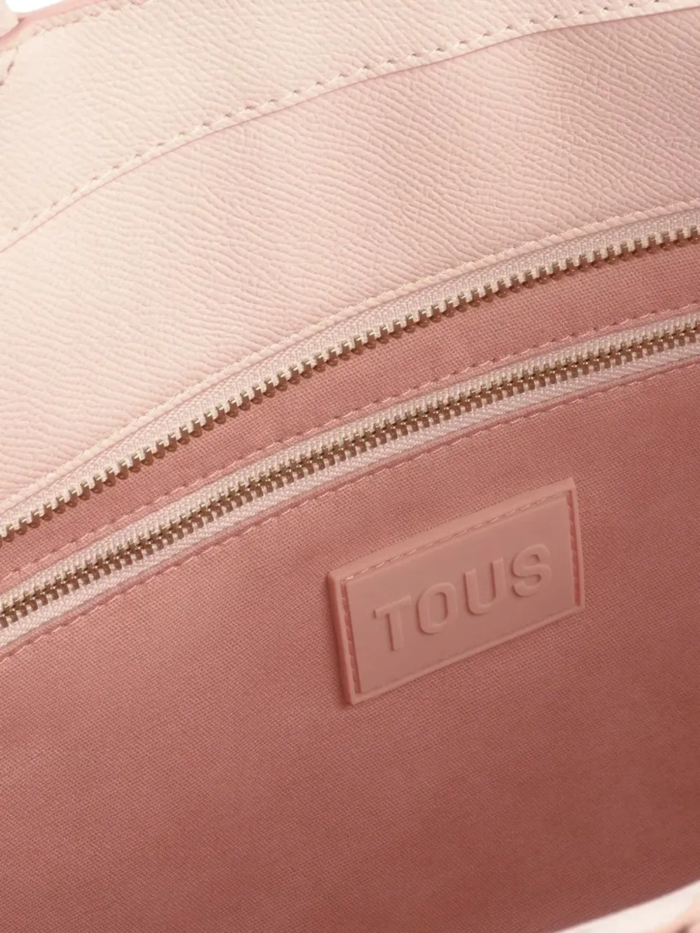 TOUS Brenda shopper met logo-reliëf Roze