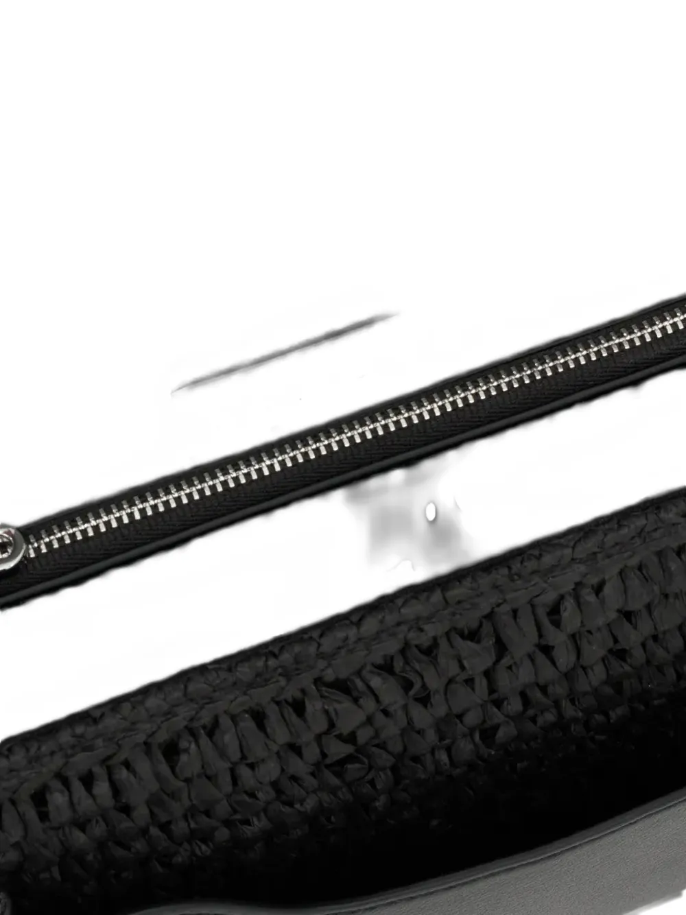 Tous Woven-texture Knotted-handle Cross Body Bag In Black
