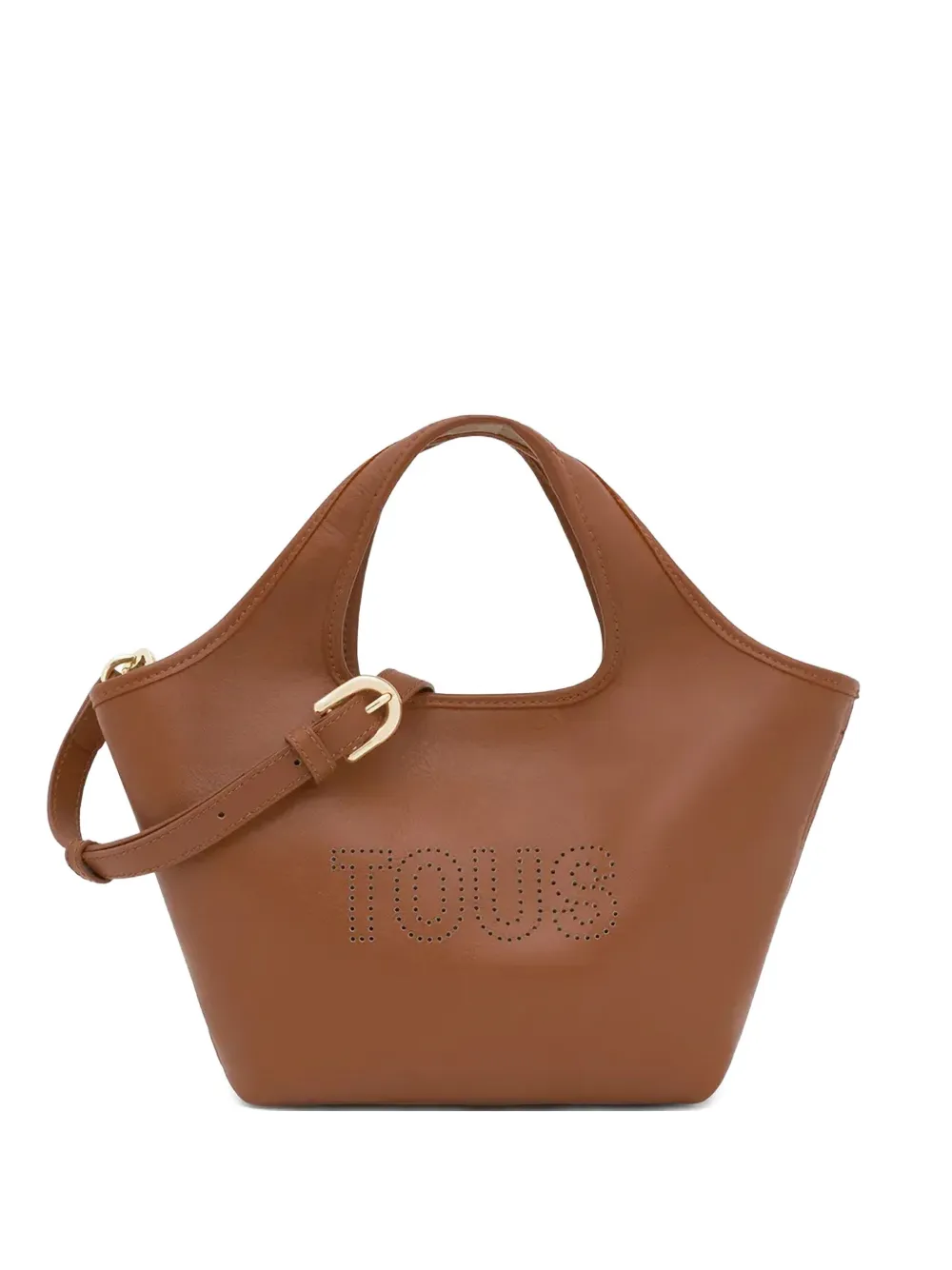 small perforated-logo tote bag