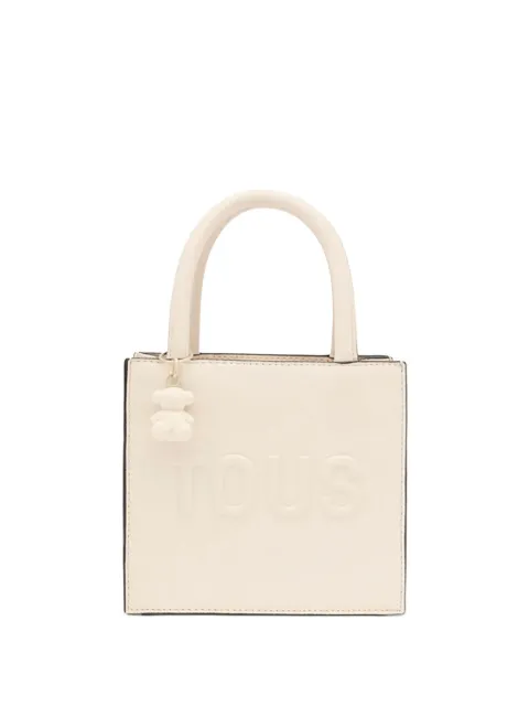 TOUS tote Cube mini con diseño en relieve