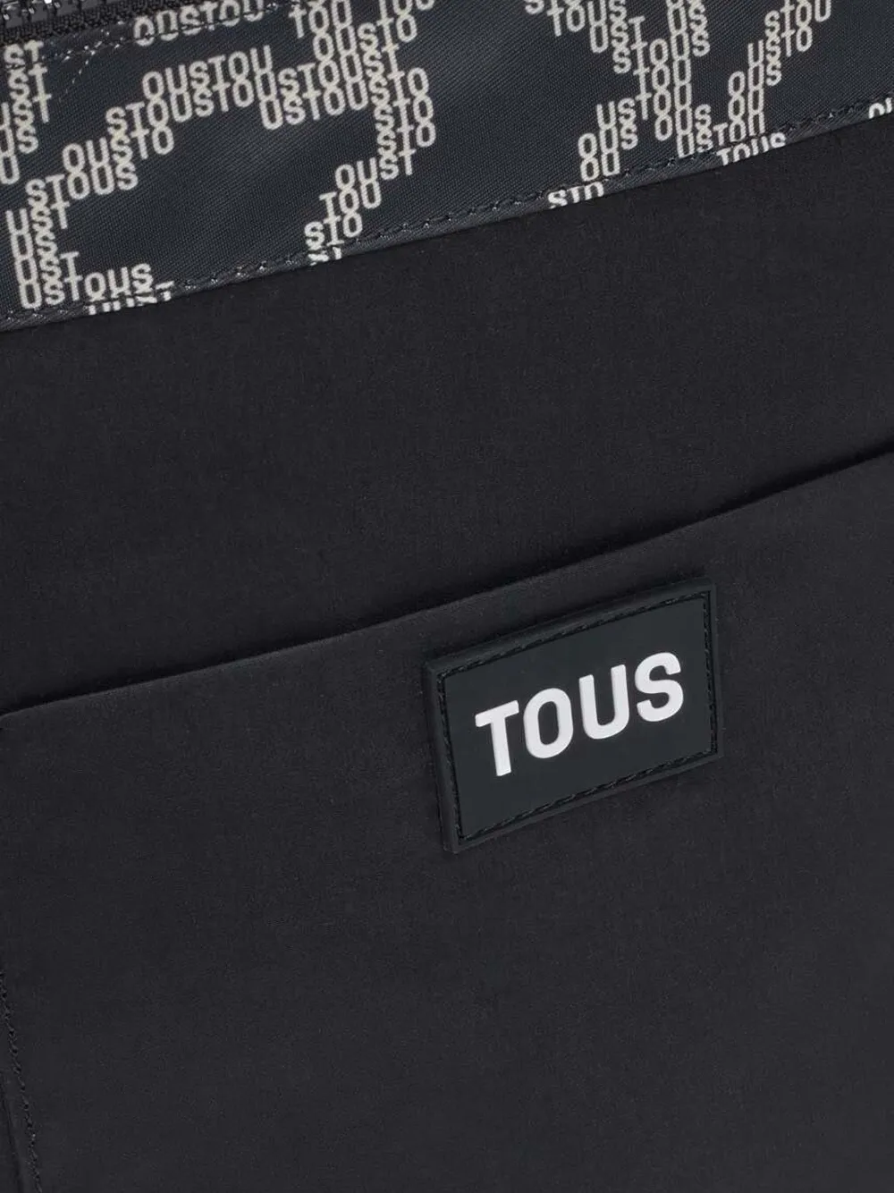 Tous Kaos Logo-motif Backpack In Black
