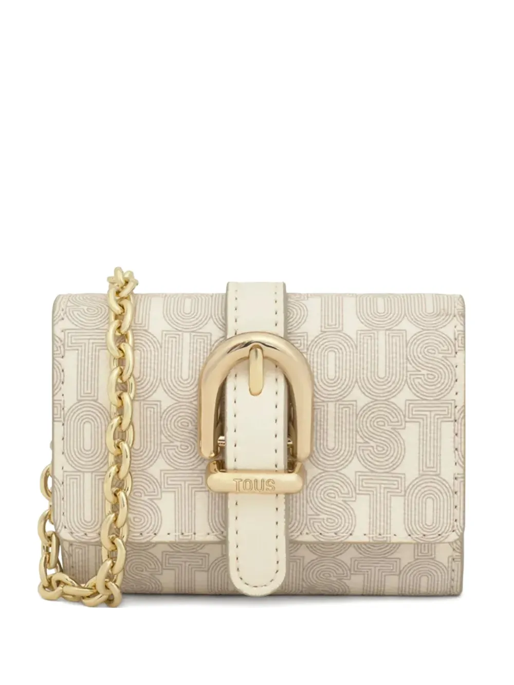 Tous Logo-pattern Wallet In Neutral