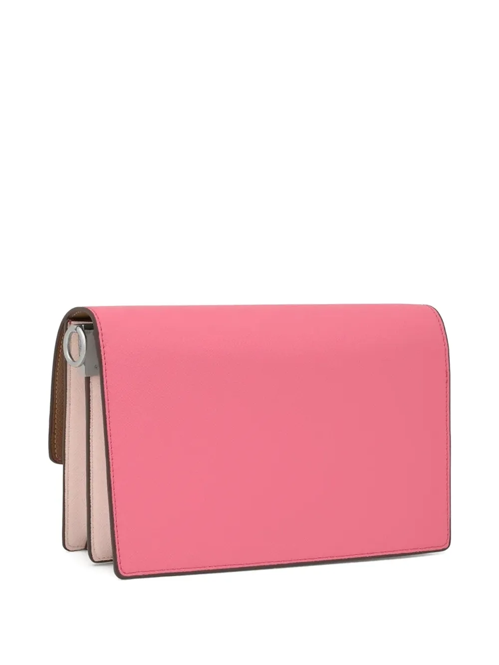 Tous Audree Saffiano Cross Body Bag In Pink