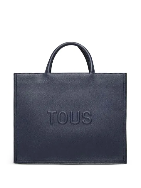 TOUS Amaya logo-embossed tote bag