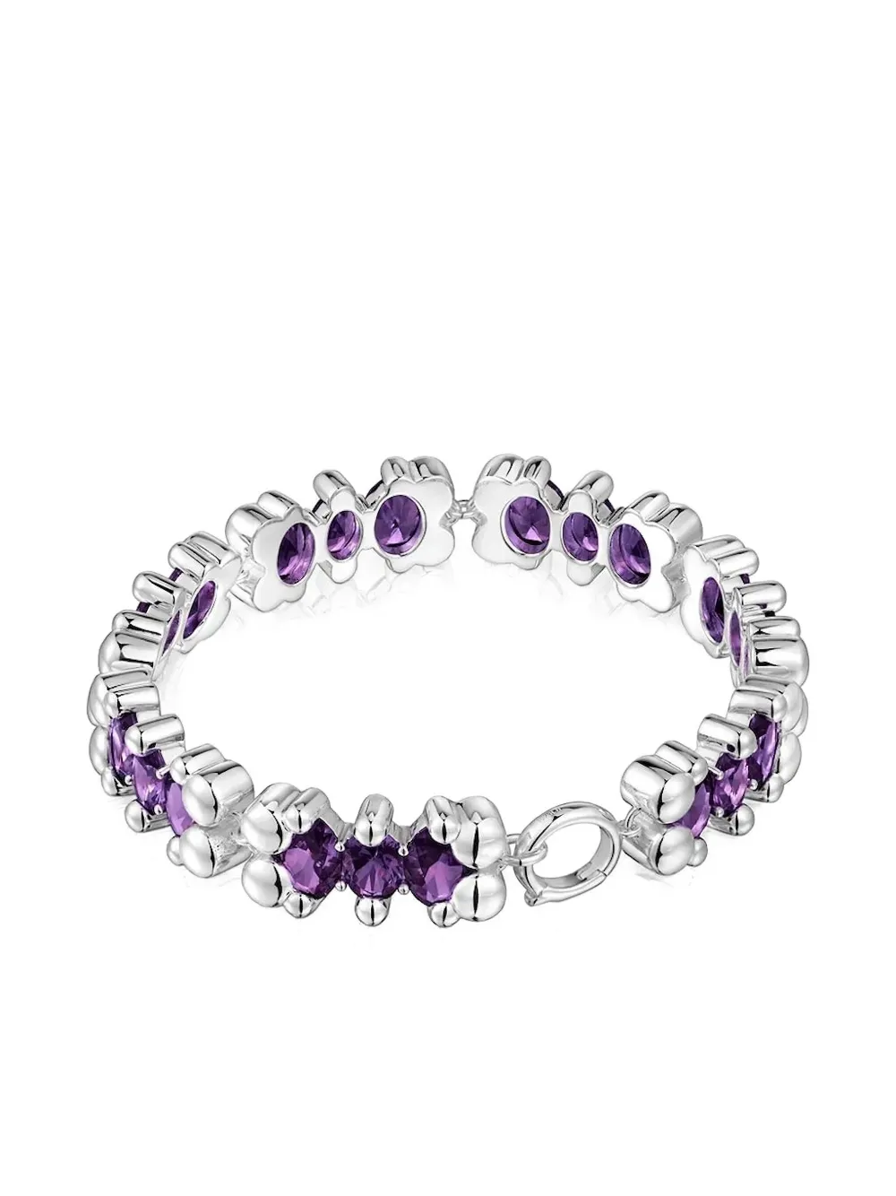 TOUS bear-motif bracelet - Argento