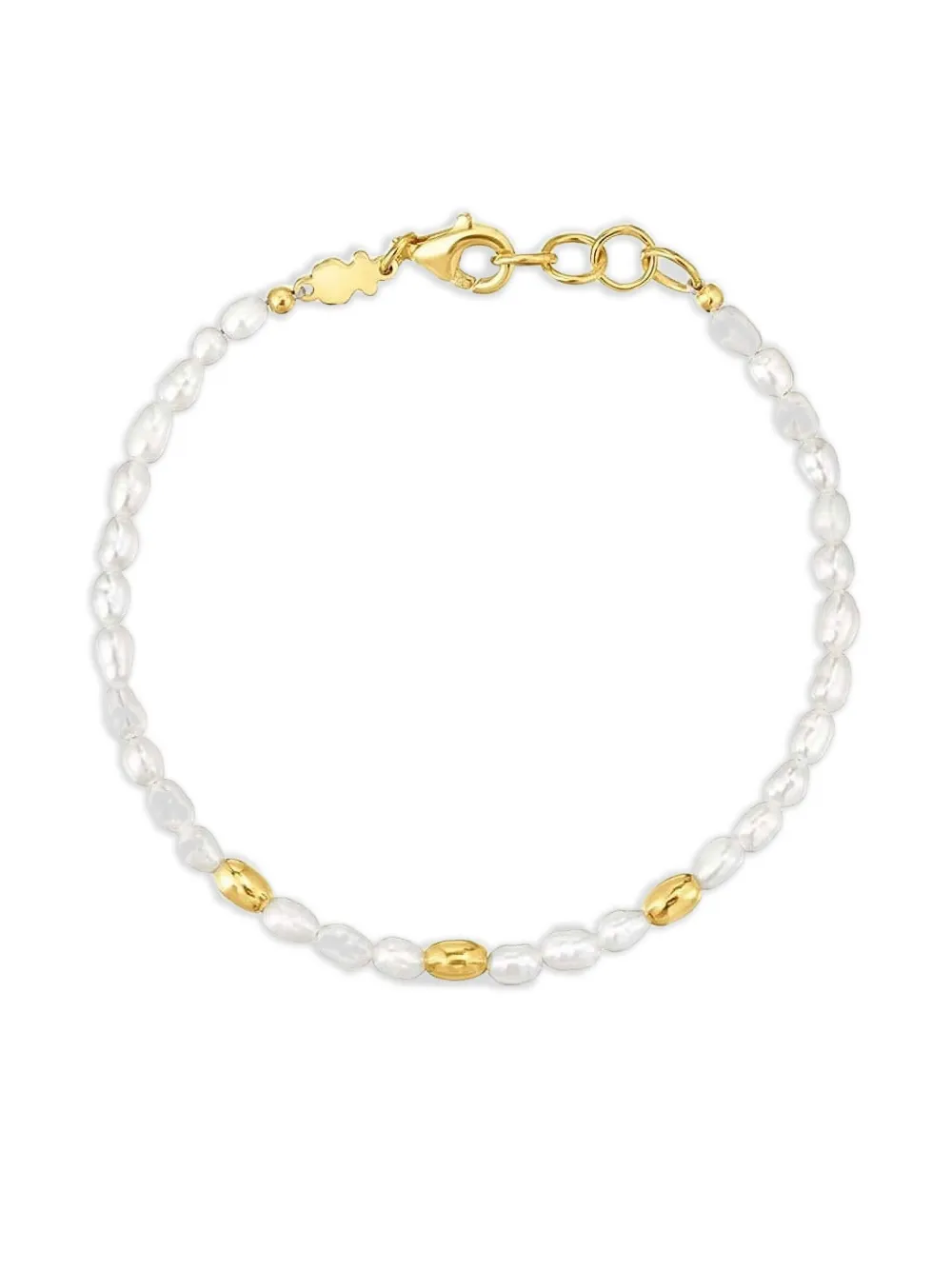 TOUS pulsera de perlas con detalles | dorado | Image 1