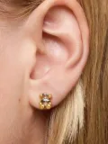 TOUS bear-shaped stone earrings - Gold
