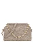 TOUS bear-embossed chain-strap bag - Neutrals
