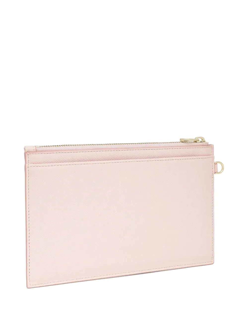 TOUS embossed-logo zip-top wallet - Roze