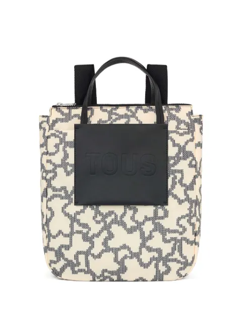 TOUS Kaos logo-embossed backpack
