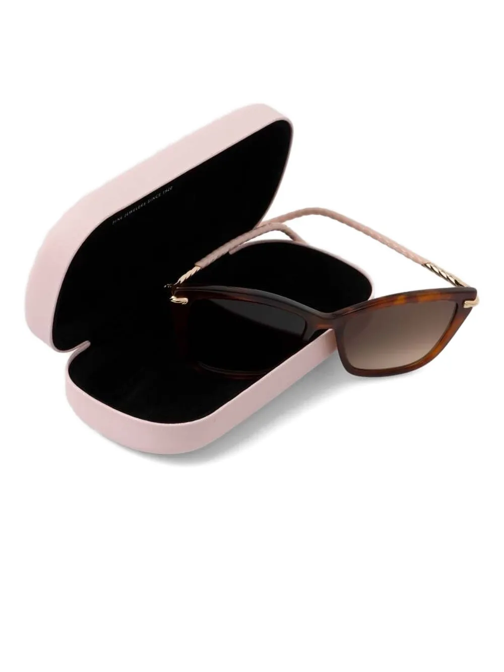TOUS Zonnebril met cat-eye montuur Bruin