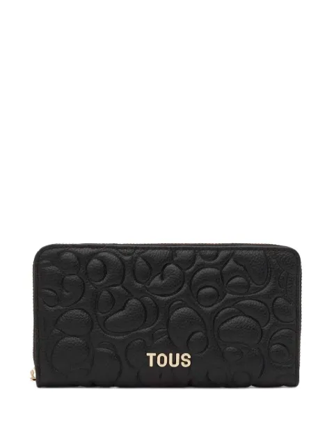 TOUS cartera capitonada con cierre
