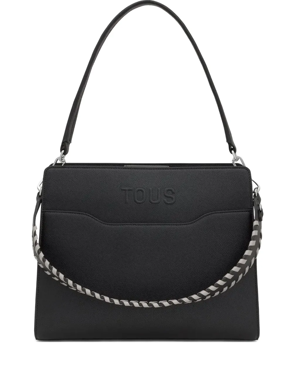 TOUS braided-handle tote bag | Black | Image 1