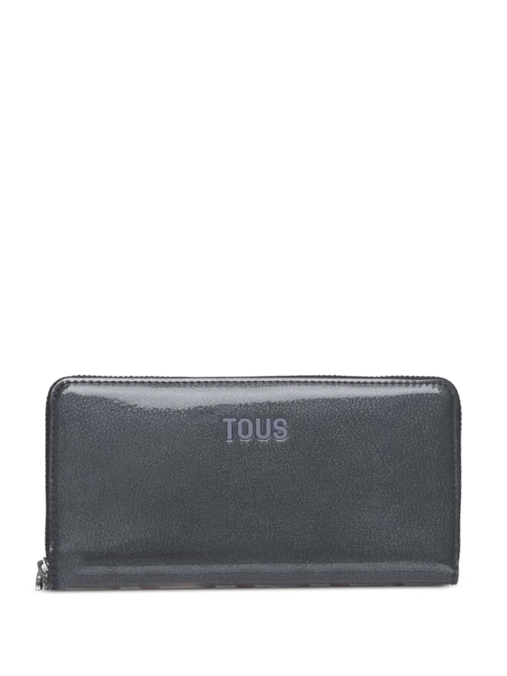 Tous Zip-around Wallet In Black