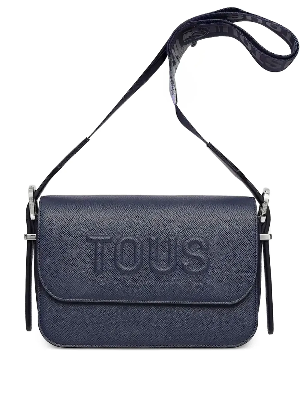 TOUS Brenda boekentas met logo-reliëf Blauw