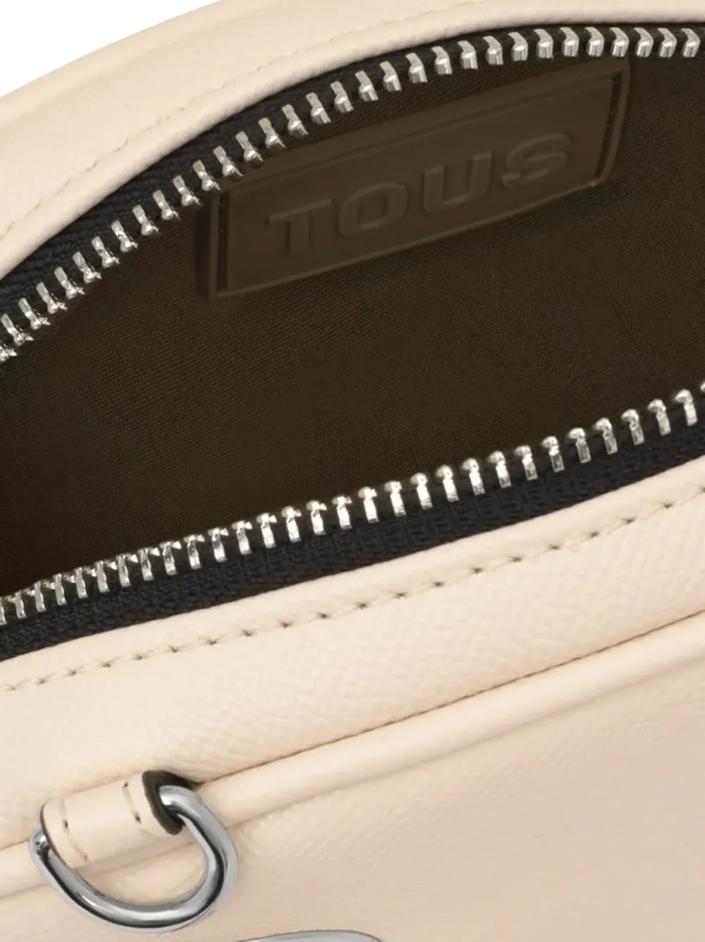 Tous Mini Poppy Dome-shaped Tote Bag In Neutral