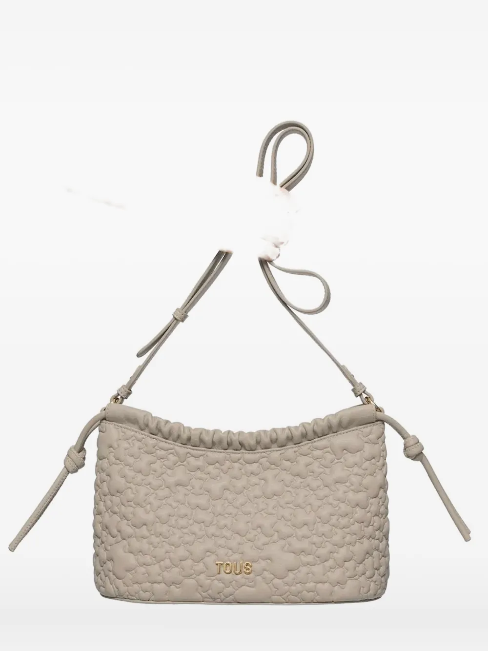 Tous Embossed Cross Body Bag In Brown