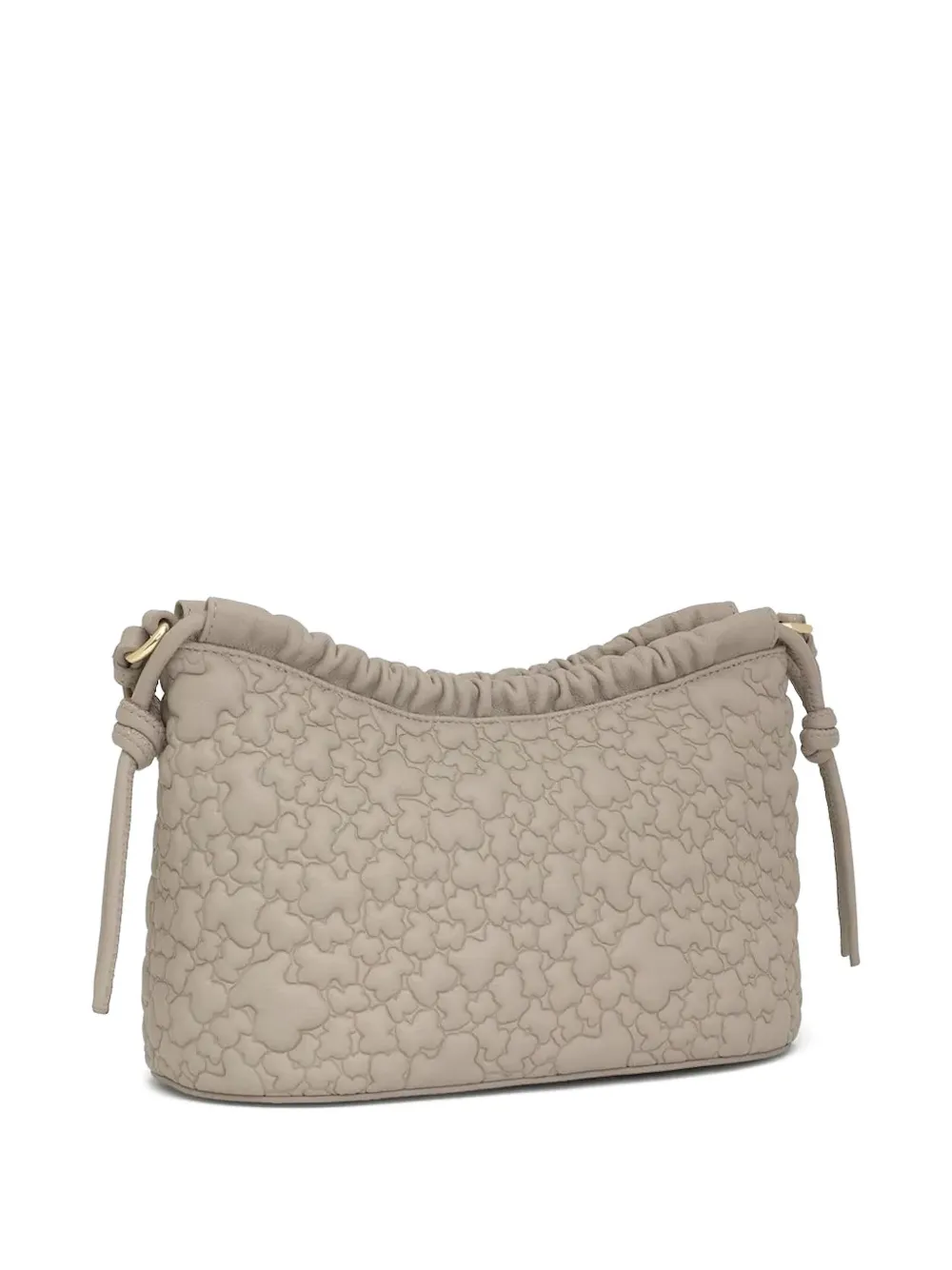 Tous Embossed Cross Body Bag In Brown