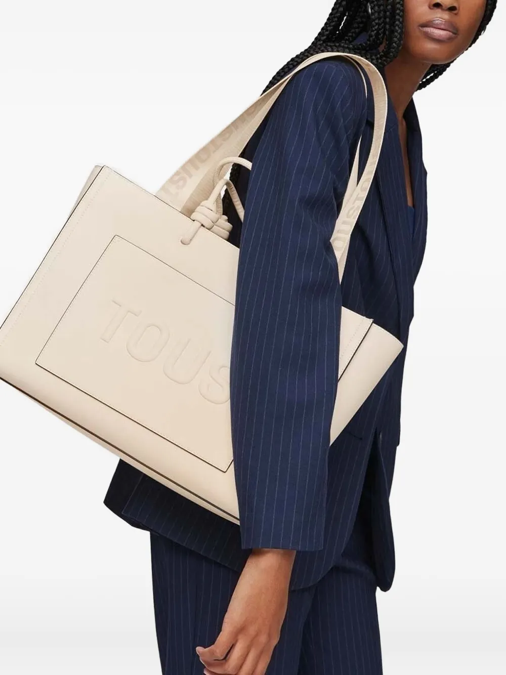  Tous Amaya Knotted-handle Tote Bag - Neutrals 