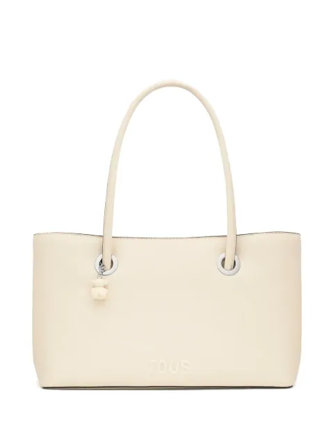 TOUS bolso shopper grande con logo en relieve