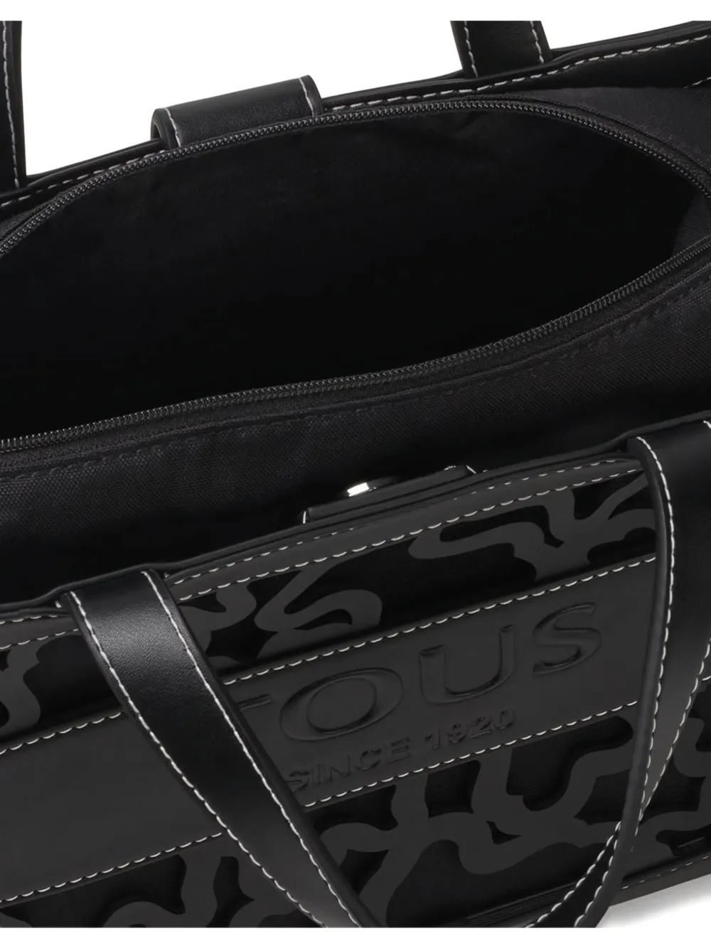 Tous Medium Amaya Kaos Shock Cut-out Tote Bag In Black