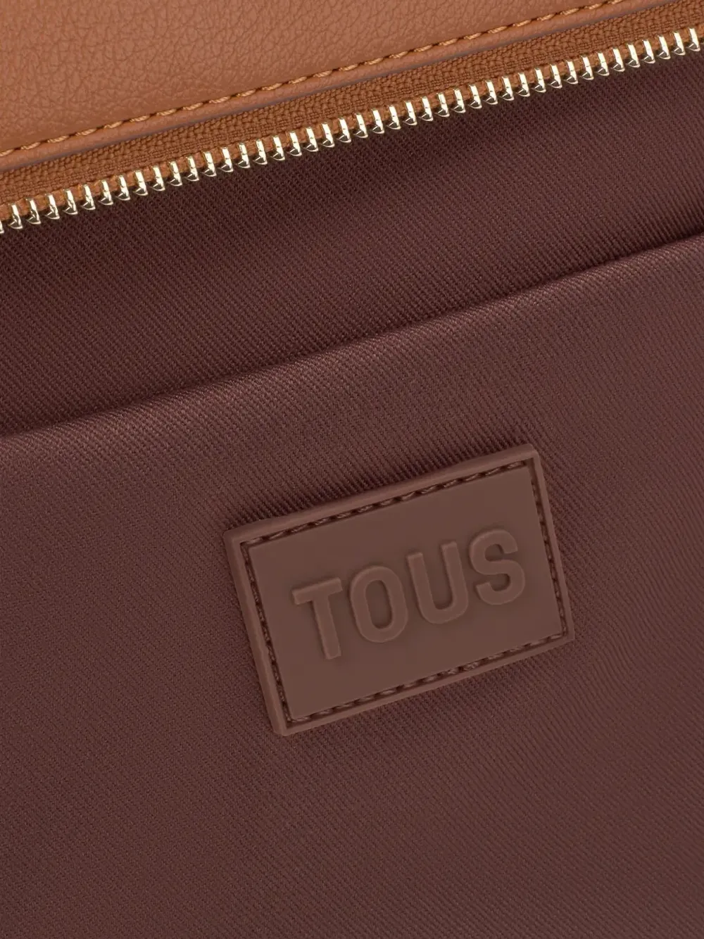 TOUS Leren shopper Bruin