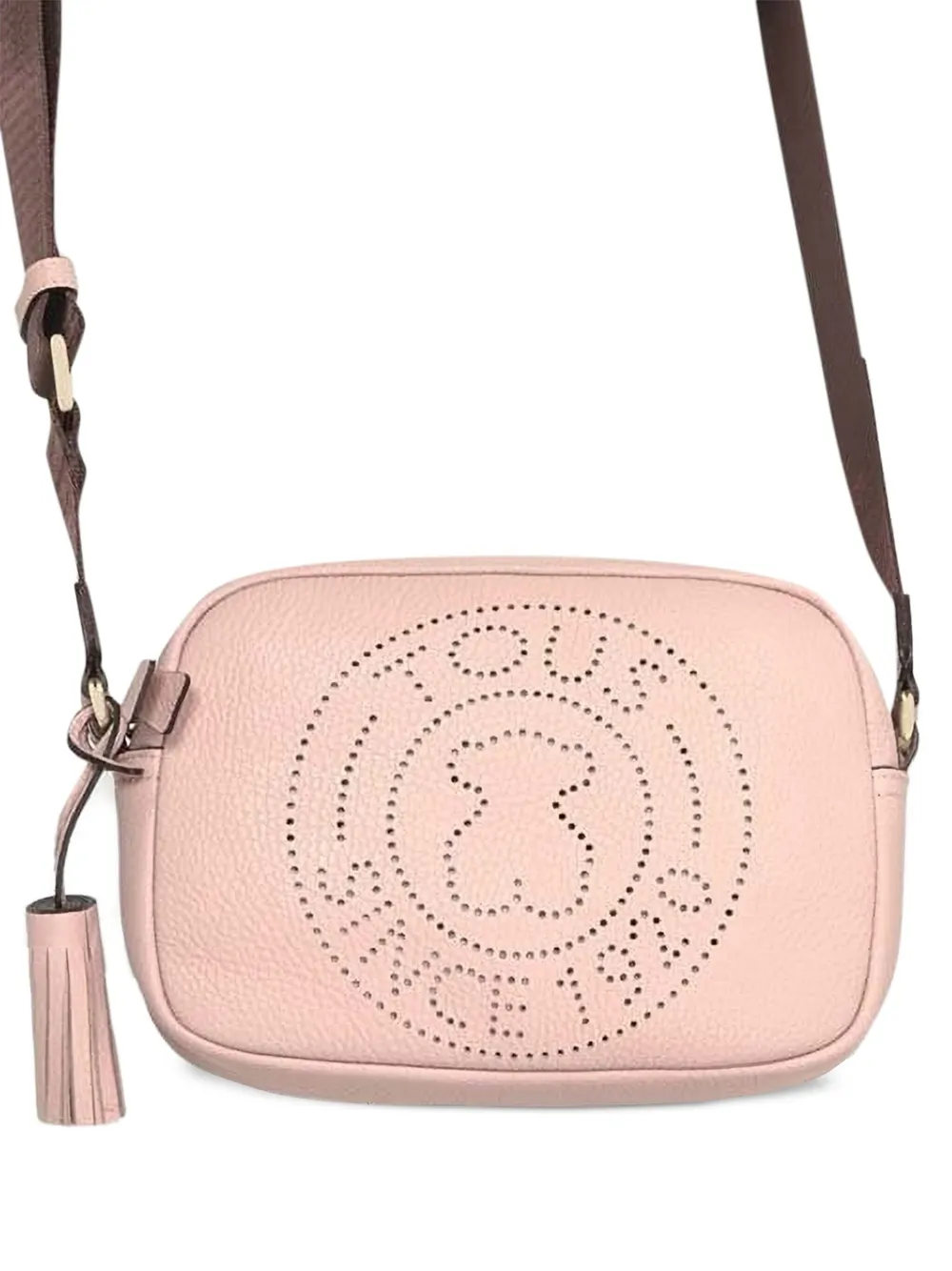 TOUS leather tassel crossbody bag | Roze | Image 1