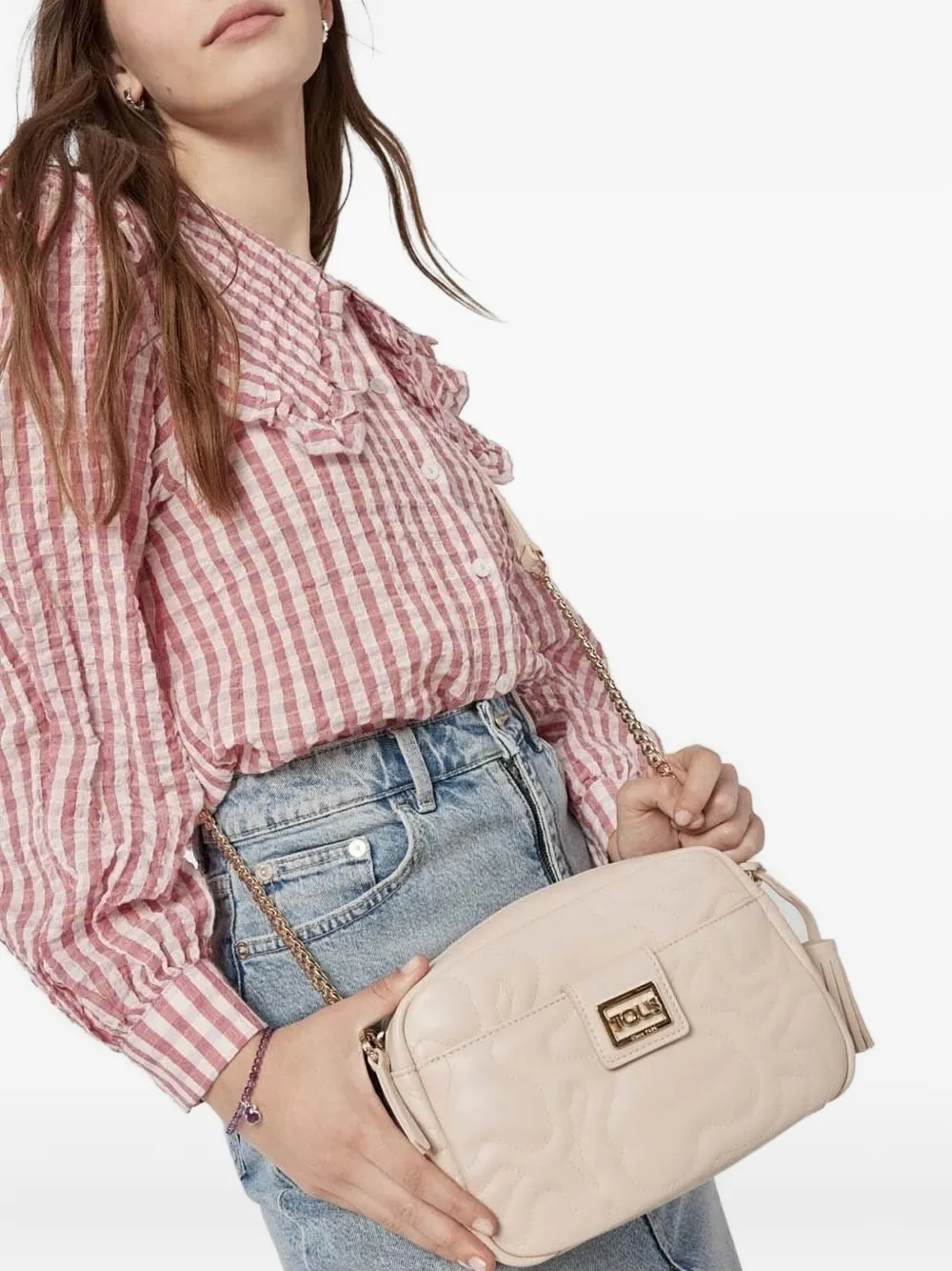 Tous Small Kaos Dream Cross-body Bag In Neutral