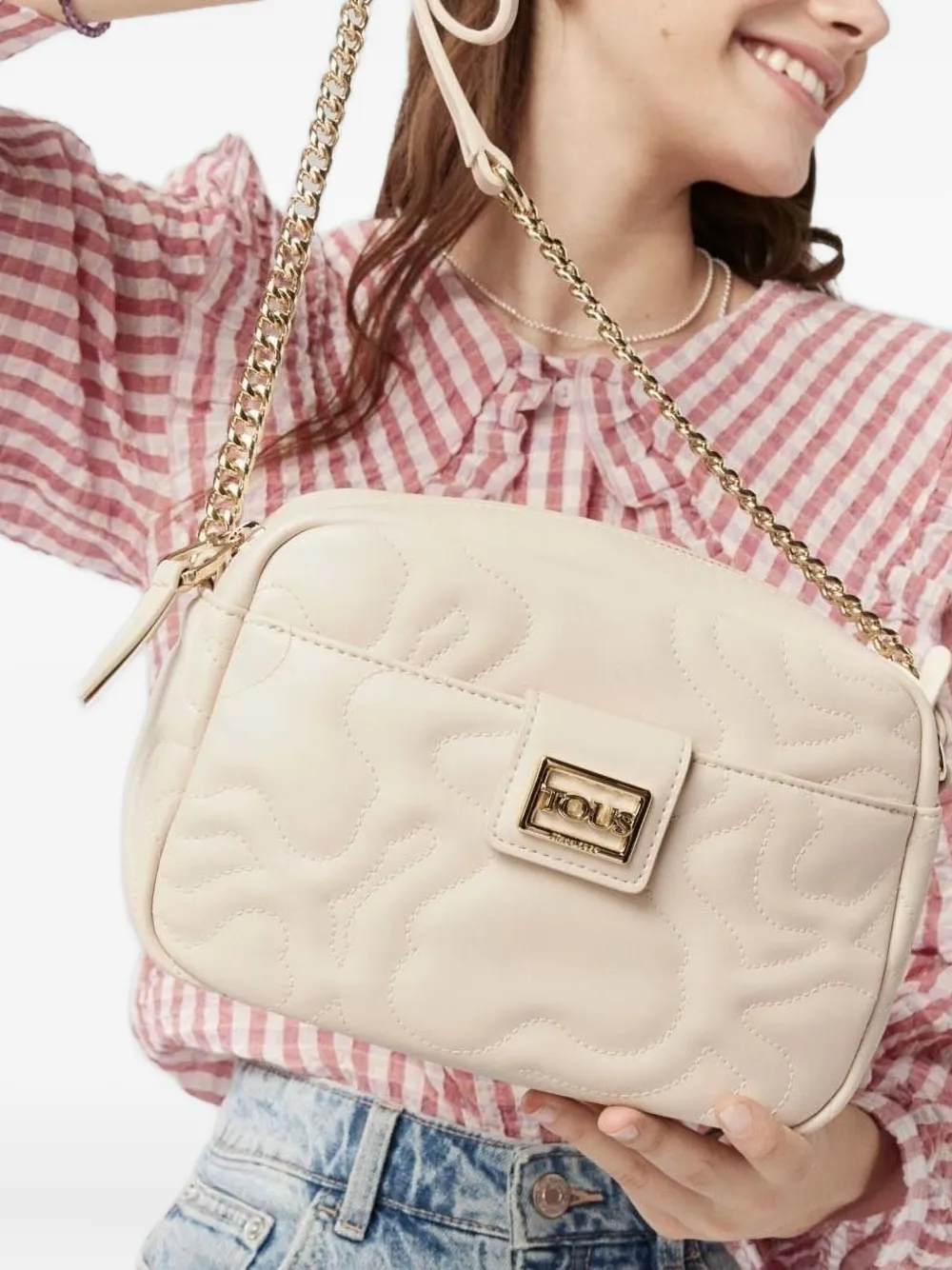 Tous Small Kaos Dream Cross-body Bag In Neutral