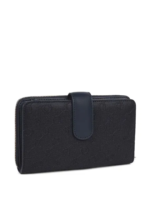 TOUS logo-lettering zip-around wallet