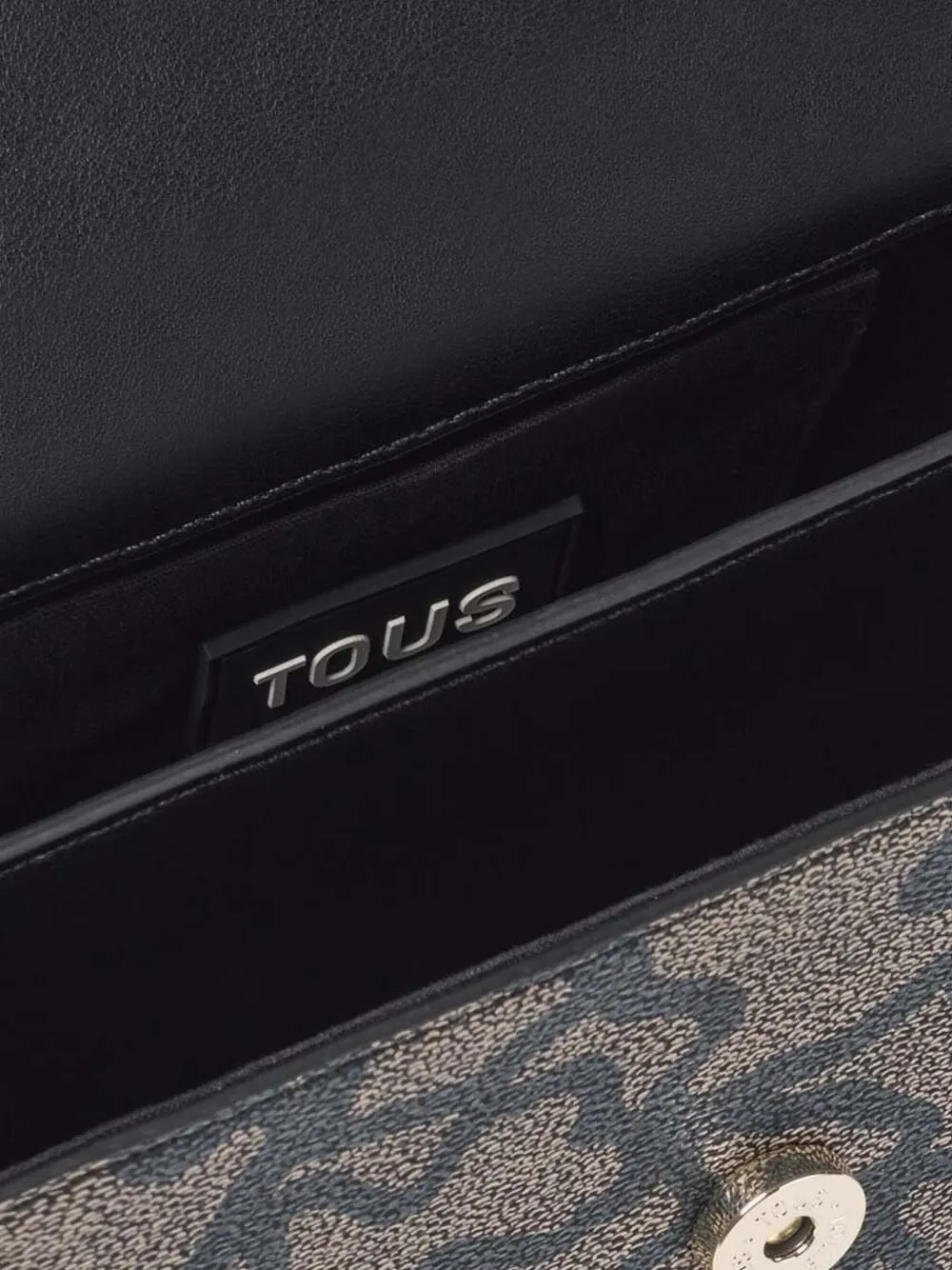 Tous Bear-print Chain-strap Shoulder Bag In Brown