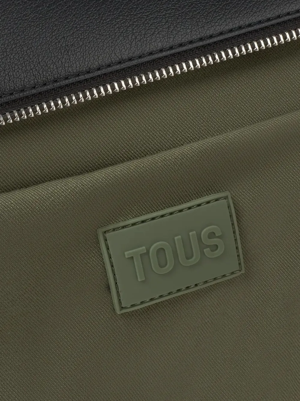 Tous Large Bloom Curved-handle Tote Bag In Black