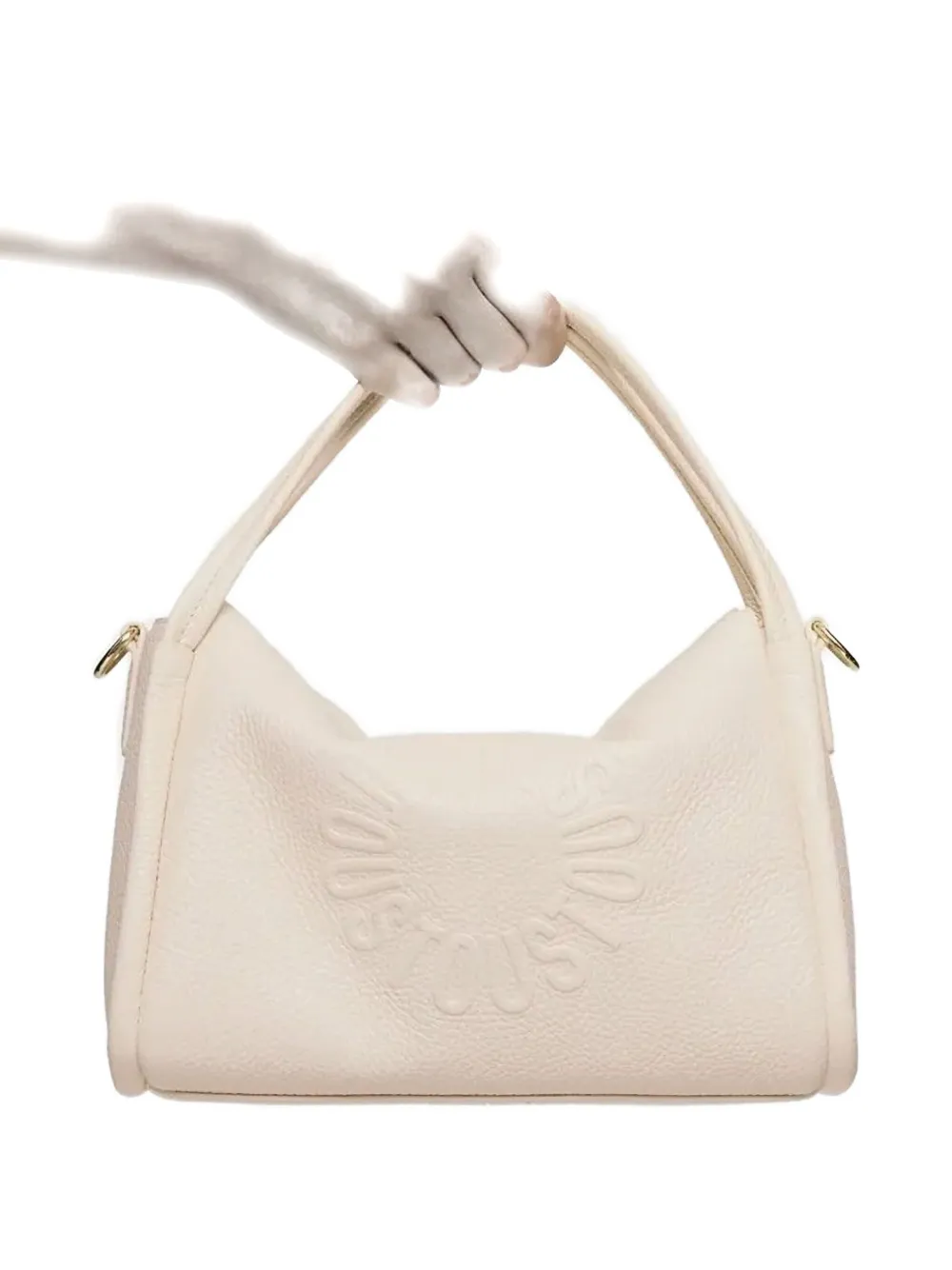 Tous Embossed-leather Shoulder Bag In Neutral