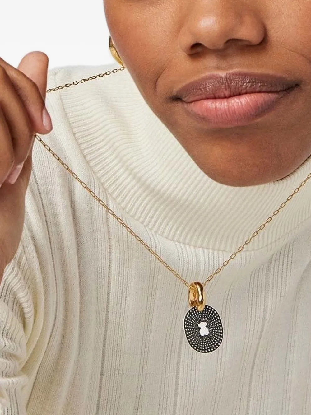 TOUS Oursin necklace - Zilver