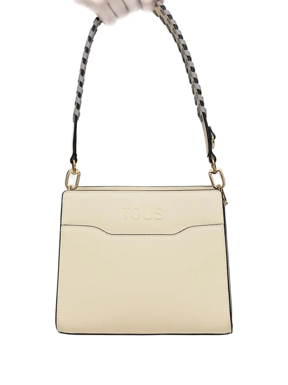 TOUS レザー トートバッグ - ニュートラル TOUS レザー トートバッグ - ニュートラル