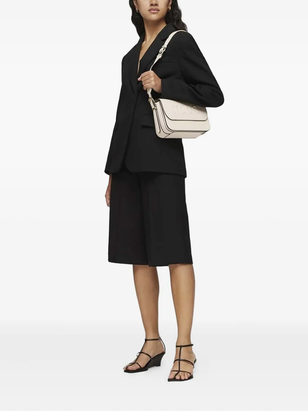 TOUS Medium Brenda schoudertas Beige