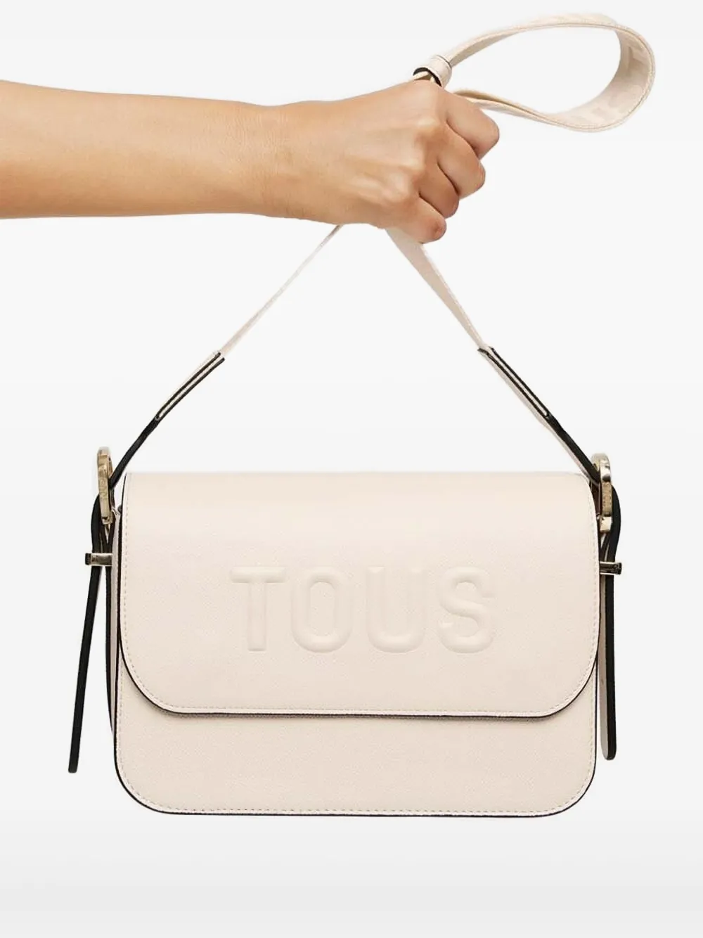 TOUS Medium Brenda schoudertas Beige