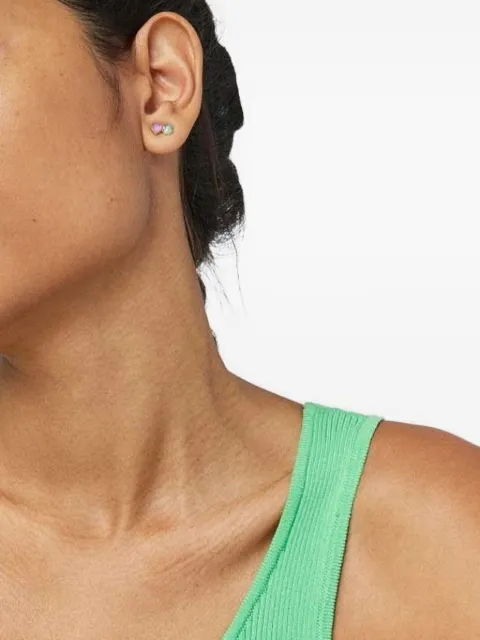 TOUS bear-logo earrings