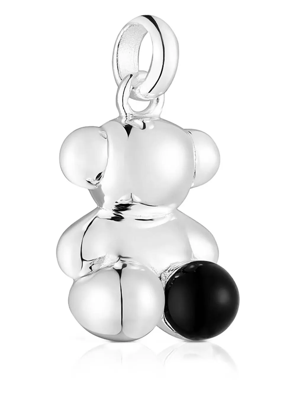 Tous Bold Bear Pendant Charm In Metallic
