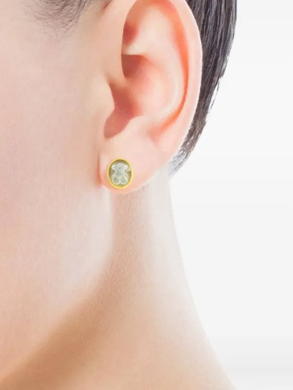 新品未使用 TOUS 18ktゴールドコーティング ピアス Bold Bear Gold bear Earrings Bold Bear | TOUS