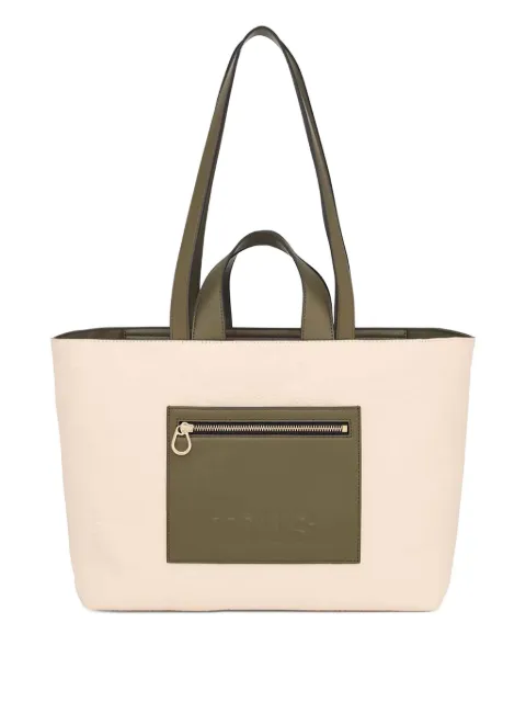 TOUS leather-trimmed tote bag